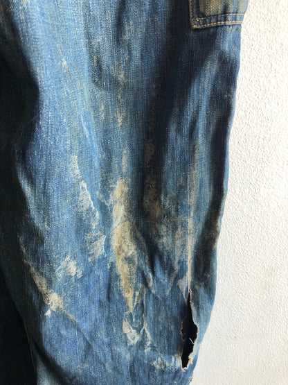 Vintage 1940/1950’s O’Bryan Bros “Duck Head” Denim Overalls - La Lovely Vintage 