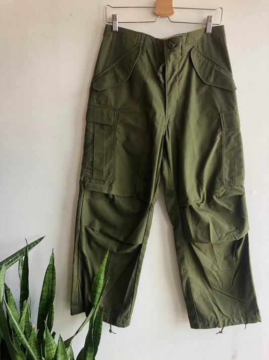 Vintage 1980’s Deadstock Paratrooper Military Trousers - La Lovely Vintage 