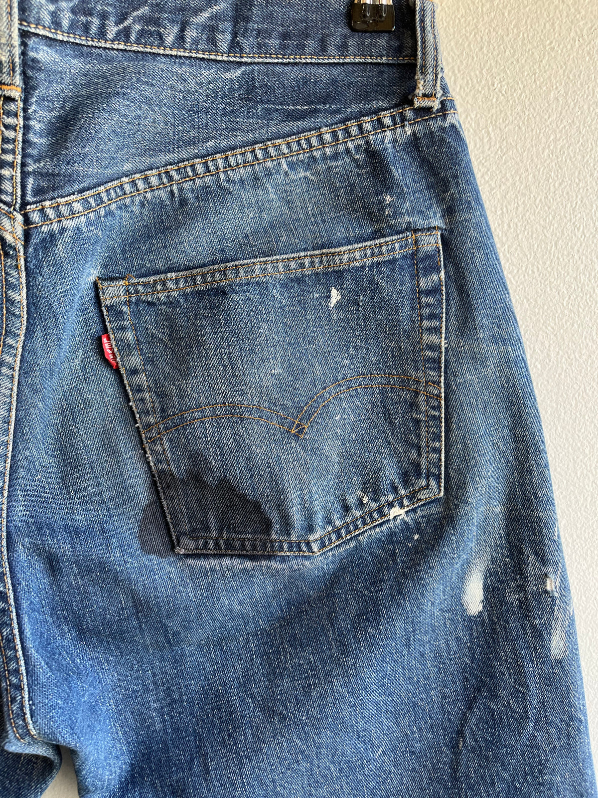 Vintage 1960’s Levi’s “Big E” 501 Denim Jeans - La Lovely Vintage 