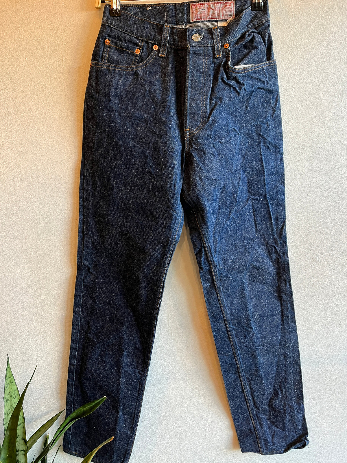 Vintage 1980’s One-Wash Levi’s 501 Denim Jeans - La Lovely Vintage 