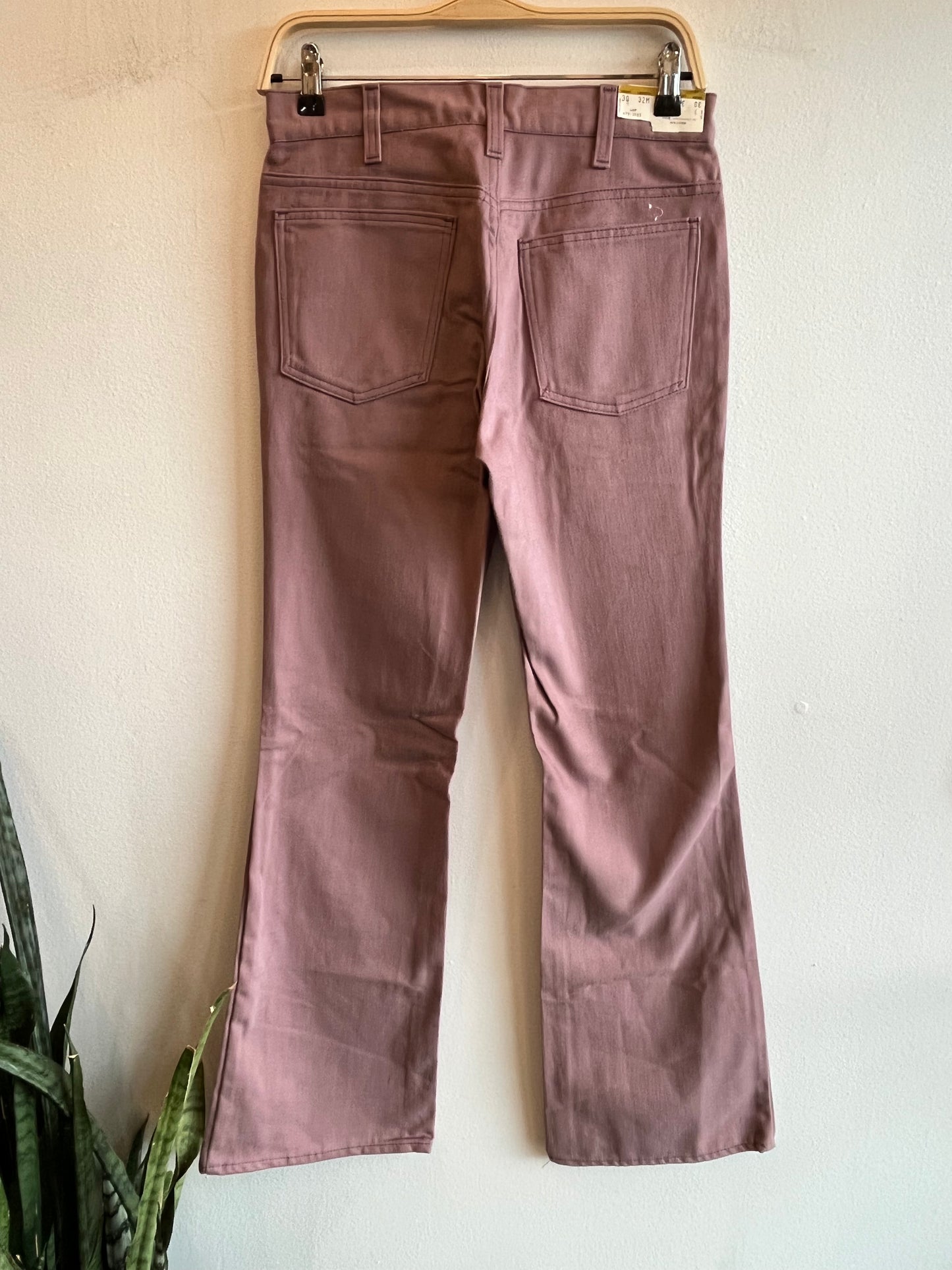 Vintage 1970's Deadstock Levi’s Flare Pants - Salmon