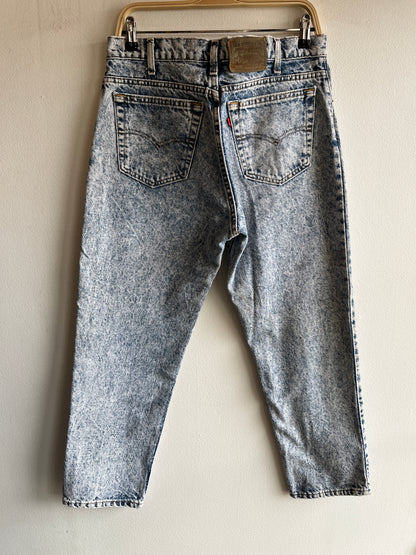 Vintage 1980’s Levi’s 540 Acid Wash Denim Jeans - La Lovely Vintage 