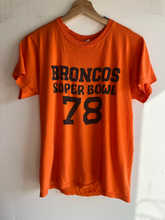 Vintage 1978 Denver Broncos Super Bowl T-Shirt - La Lovely Vintage 