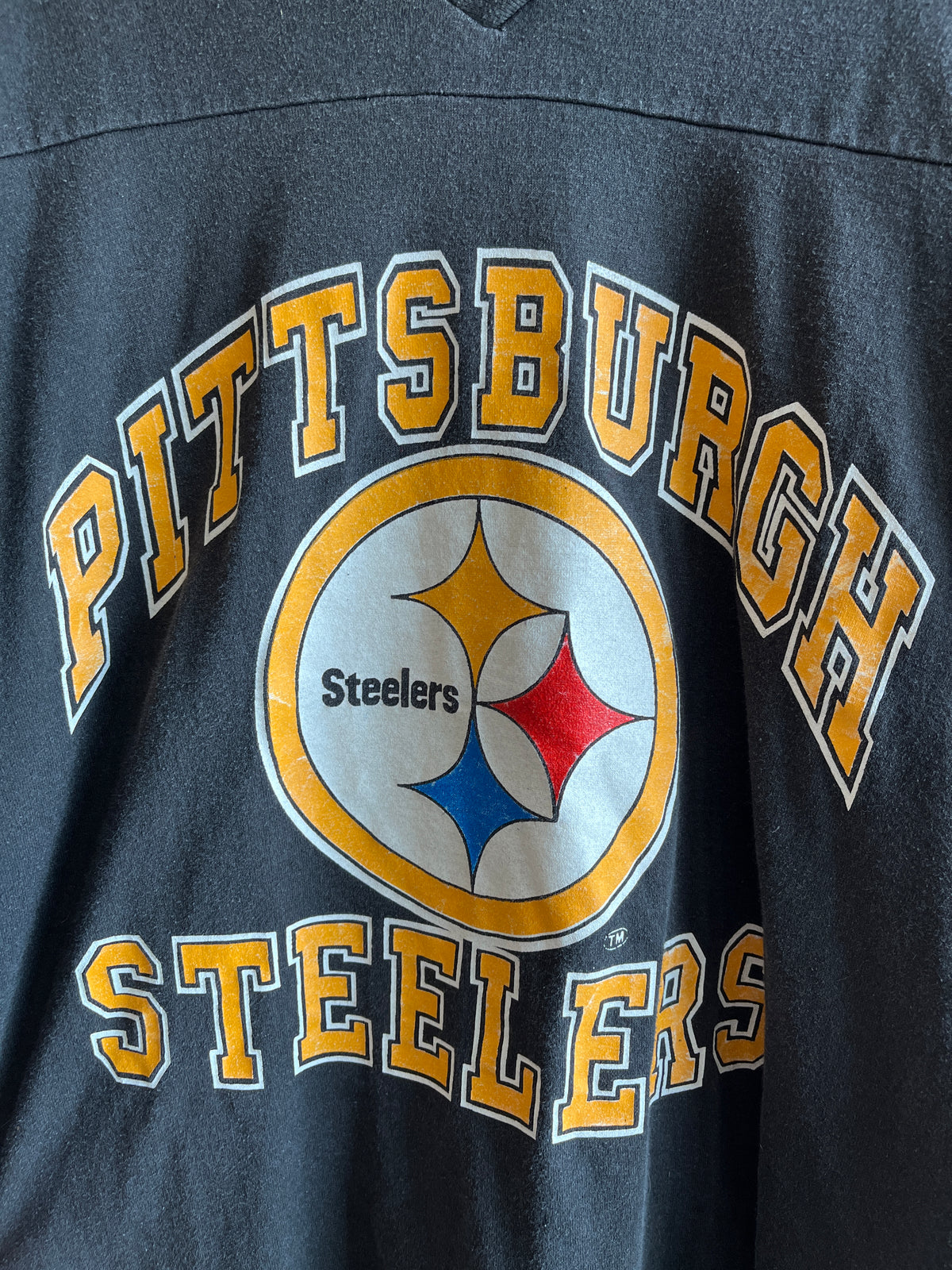 Vintage 1980’s Pittsburg Steelers Jersey T-Shirt - La Lovely Vintage 