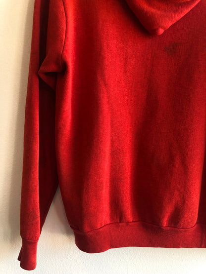 Vintage 1970’s Red Zip Up Sweater