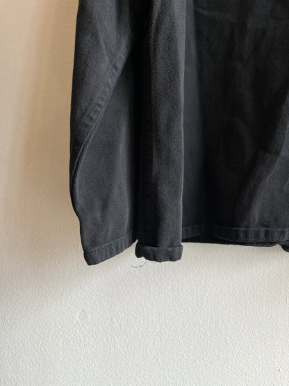 Vintage 1970/80’s Black French Chore Coat - La Lovely Vintage 