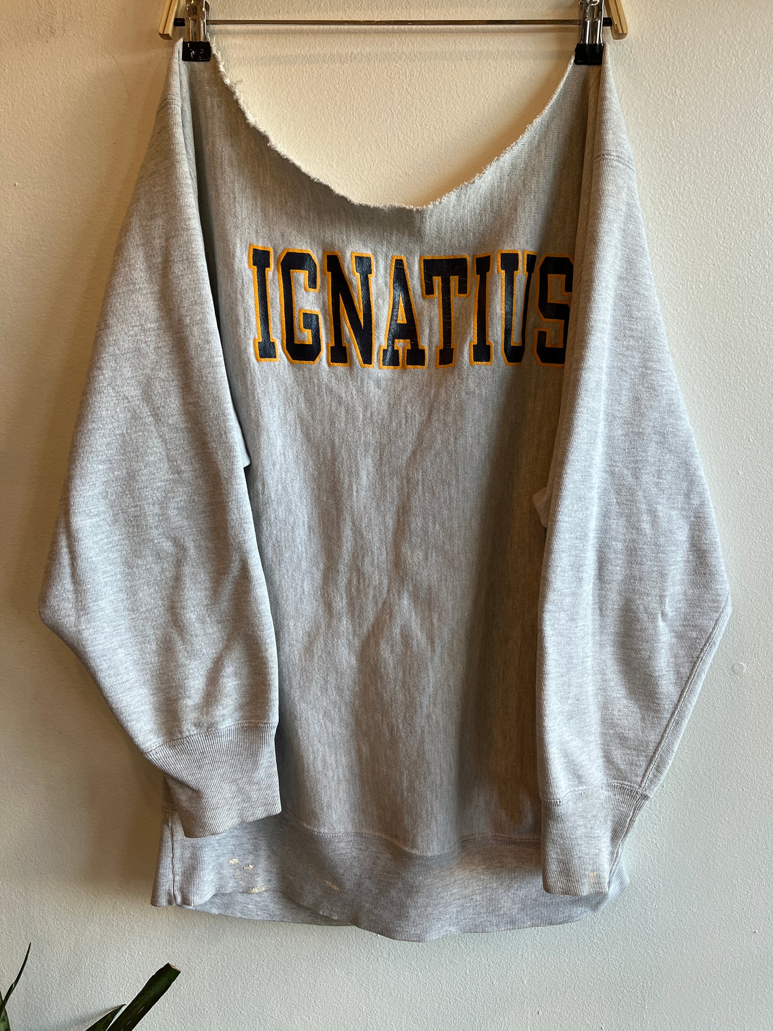 Vintage 1980/1990’s Ignatius Champion Reverse Weave Sweatshirt