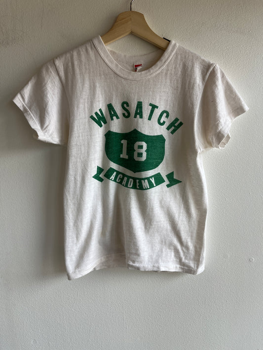 Vintage 1950’s Wasatch Academy T-Shirt - La Lovely Vintage 