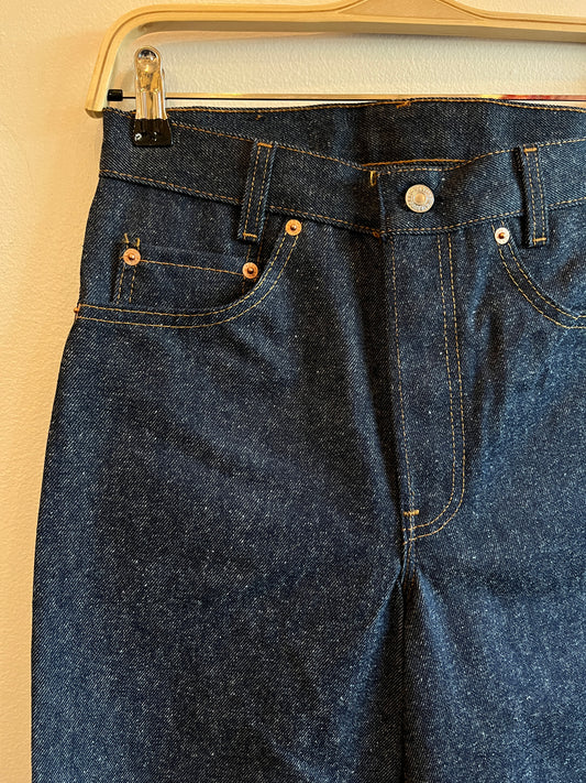 Vintage 1980’s Deadstock Levi’s 701 Denim Jeans