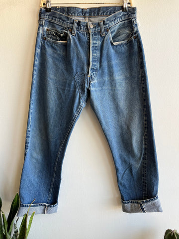 Vintage 1970’s Levi’s 501 Selvedge Denim Jeans