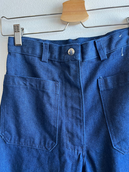 Vintage 1970's Seafarer Flared Denim Jeans