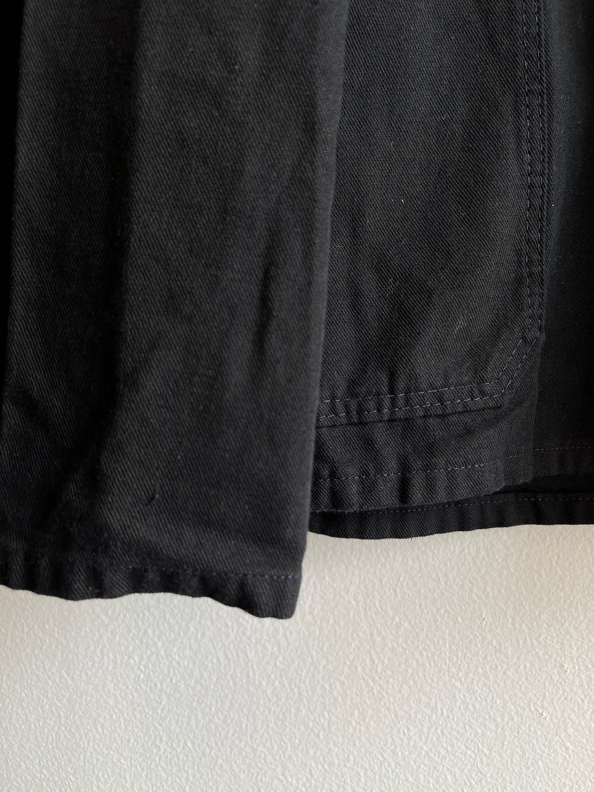 Vintage 1970/80’s Black French Chore Coat - La Lovely Vintage 