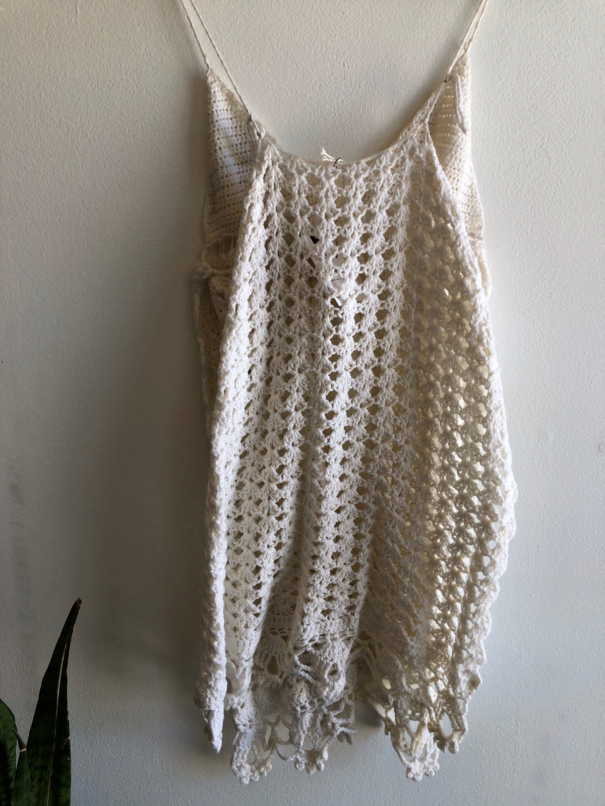 Vintage 1960/1970’s Knitted Crochet Top - La Lovely Vintage 