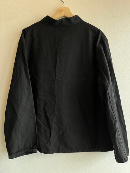Vintage 1970/80’s Black French Chore Coat - La Lovely Vintage 