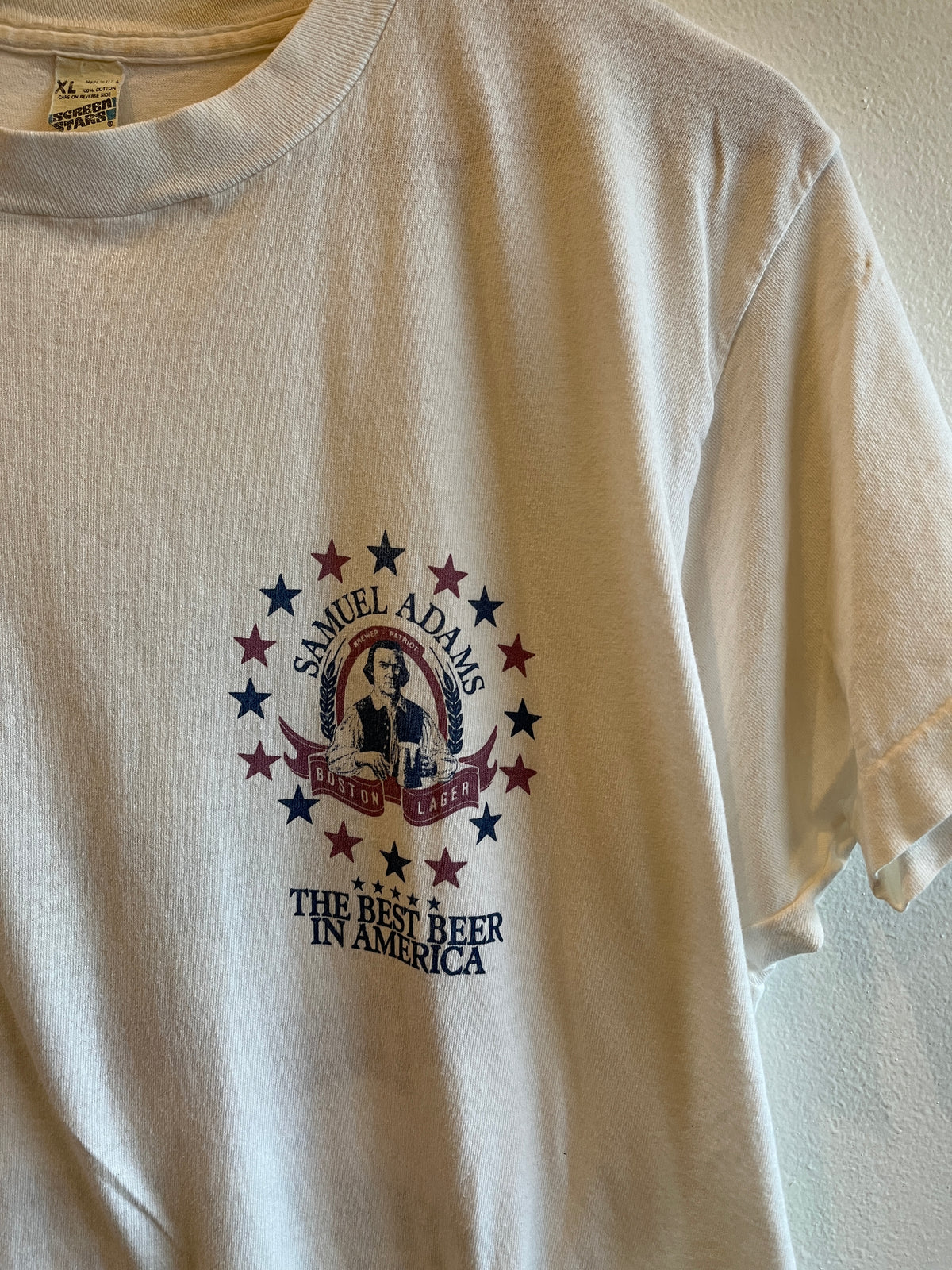 Vintage 1980’s Samuel Adams Beer T-Shirt