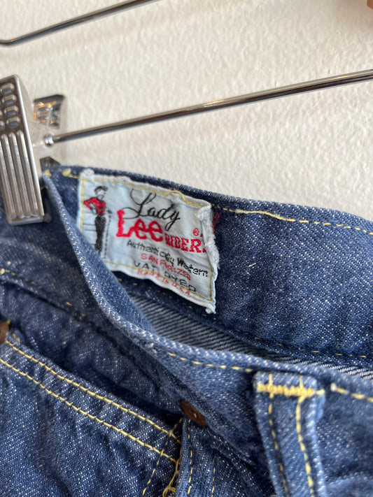 Vintage 1960’s Lady Lee Sanforized Denim Shorts - La Lovely Vintage 