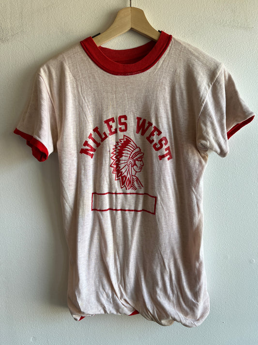 Vintage 1960/1970’s Niles West High School Reversible T-shirt - La Lovely Vintage 