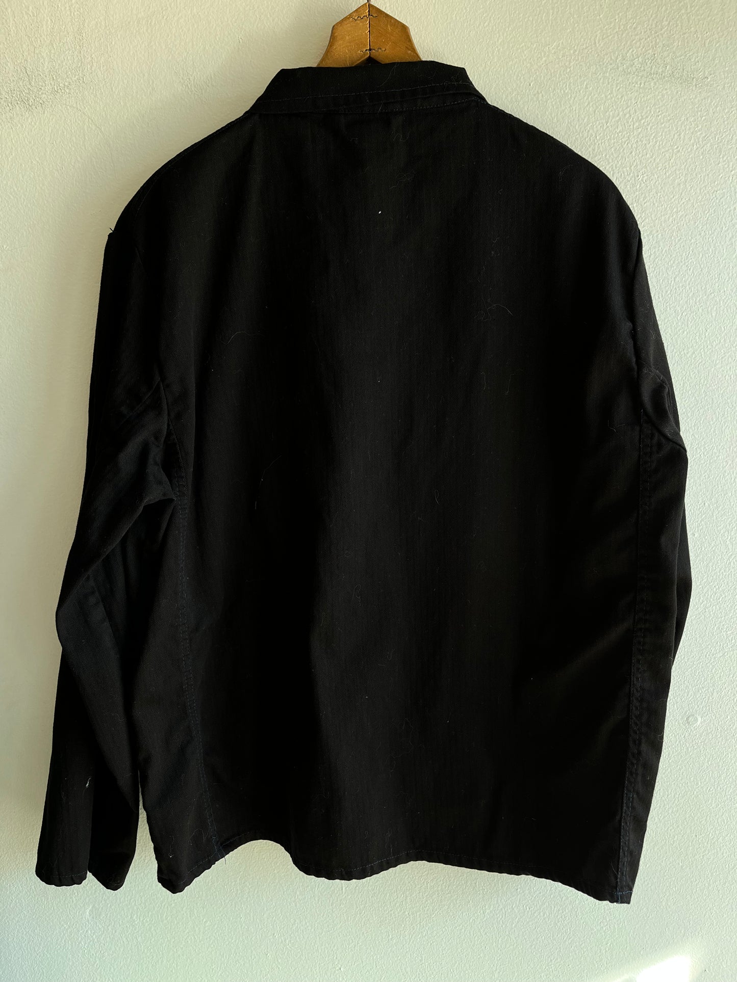 Vintage 1970’s Black HBT French Chore Coat