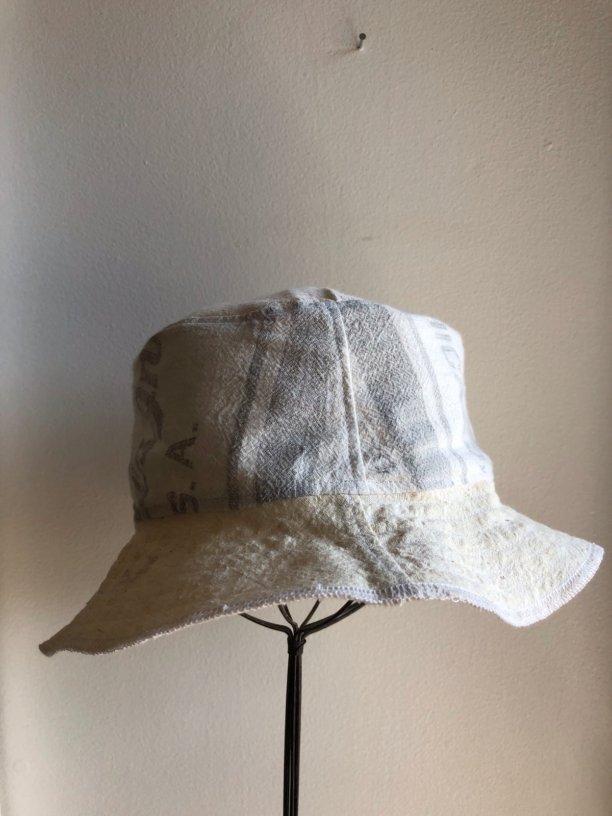 Vintage Feed Sack Custom DDV Bucket Hat - La Lovely Vintage 