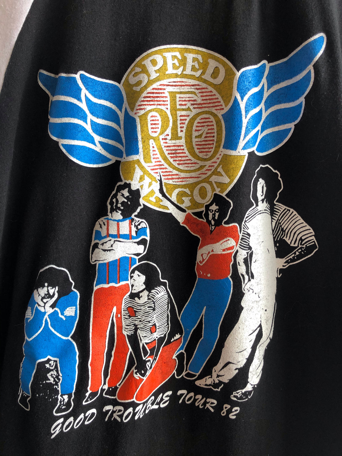 Vintage 1970’s R.E.O. Speedwagon Baseball T-Shirt - La Lovely Vintage 