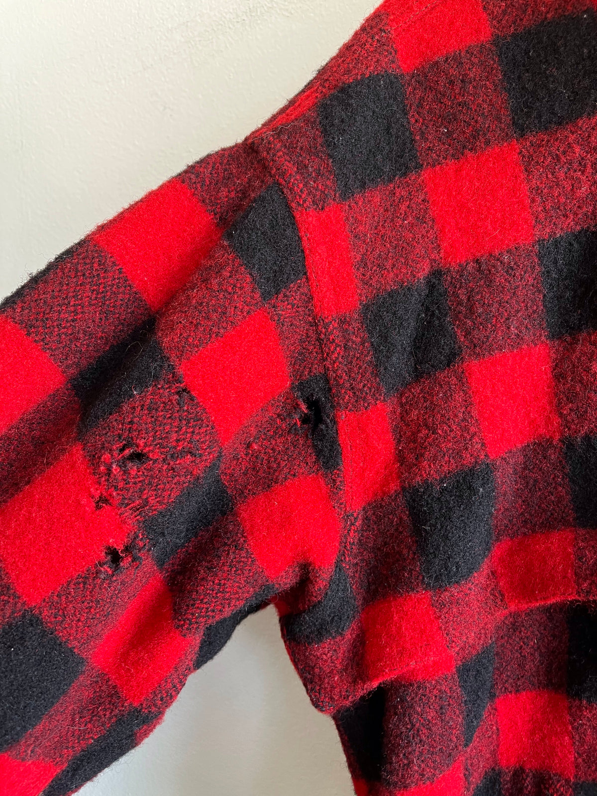 Vintage 1940’s Chinstrap Wool Mackinaw Jacket