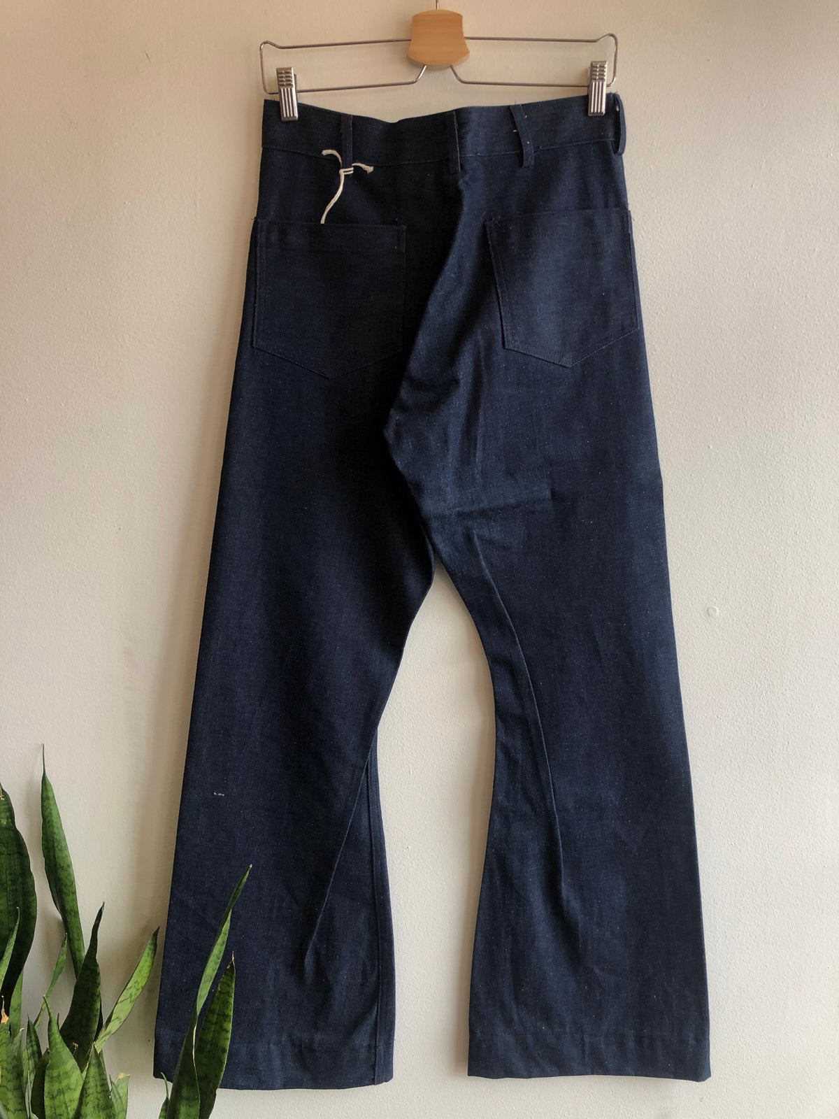 Vintage Deadstock 1970’s Seafarers Denim U.S. Navy Dungarees - La Lovely Vintage 