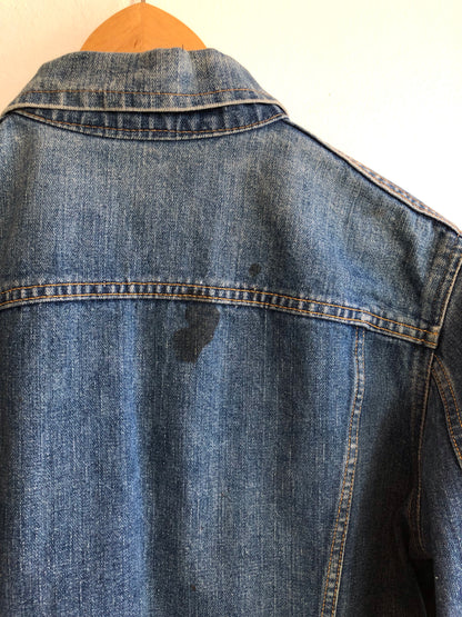 Vintage 1970’s GWG D-Pocket Denim Trucker Jacket - La Lovely Vintage 
