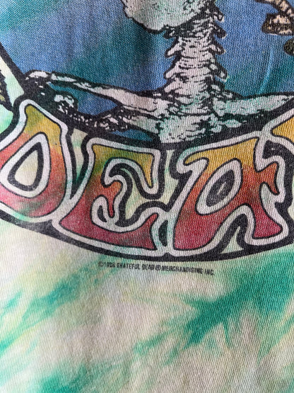 Authentic Vintage 1986 Grateful Dead “Green Tie Dye” T-Shirt - La Lovely Vintage 