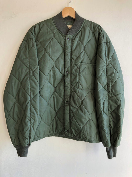 Vintage 1970’s Military Quilted Jacket - La Lovely Vintage 