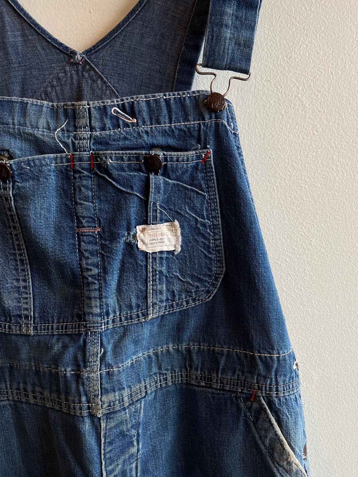 Vintage 1970’s Big Mac Denim Overalls