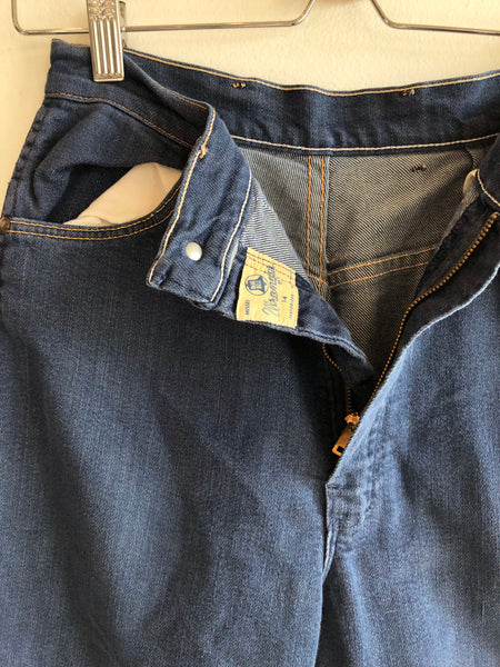 Vintage 1950’s Dark Wash Wrangler Blue Bell Denim Jeans
