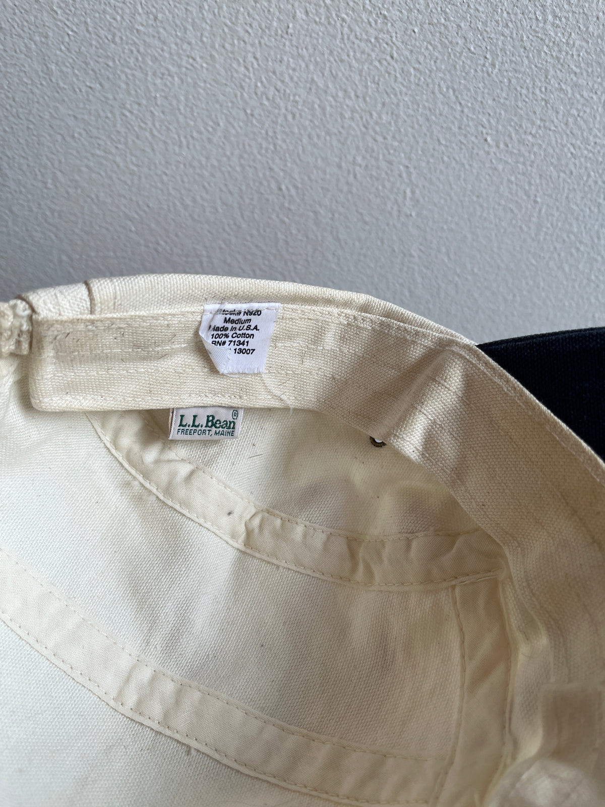 Vintage 1980’s L.L. Bean Canvas 5-Panel Hat