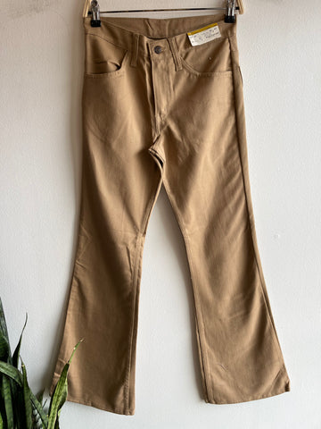 Vintage 1970's Levi’s Flare Pants - Tan