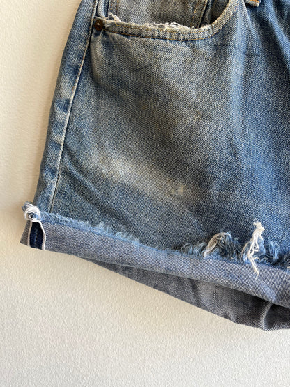 Vintage 1960’s Levi’s “Big E” 501 Selvedge Denim Shorts - La Lovely Vintage 