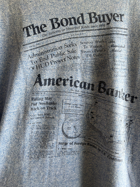 Vintage 1980’s Bond Buyer Ringer T-Shirt