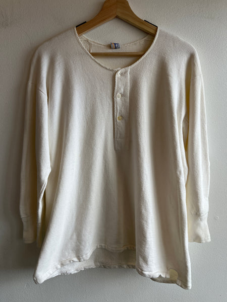 Vintage 1930’s German Terry Cloth Thermal Shirt