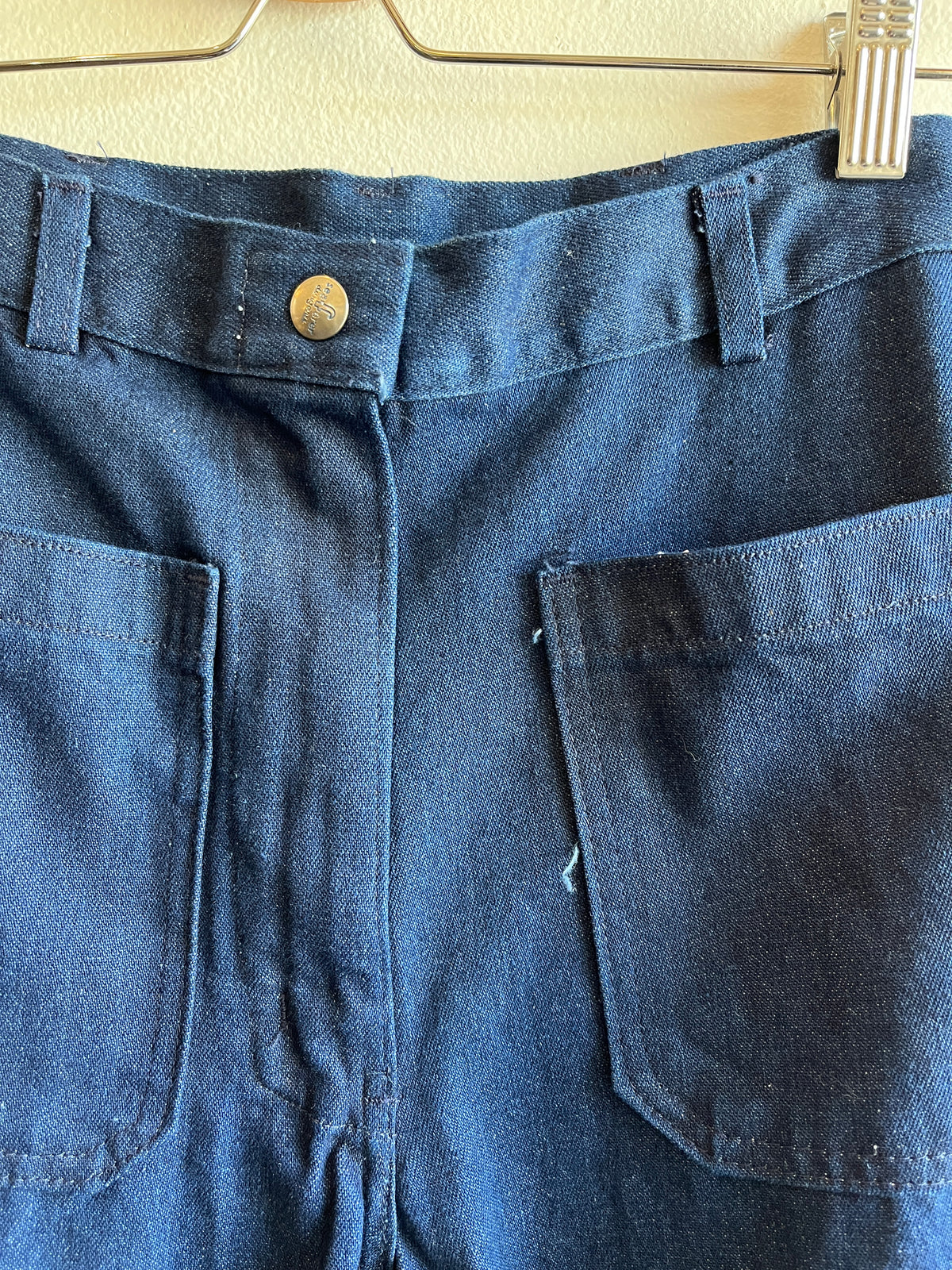Vintage 1970's Seafarer Flared Denim Jeans - La Lovely Vintage 