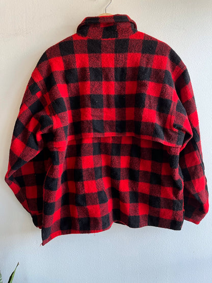 Vintage 1940’s Chinstrap Wool Mackinaw Jacket