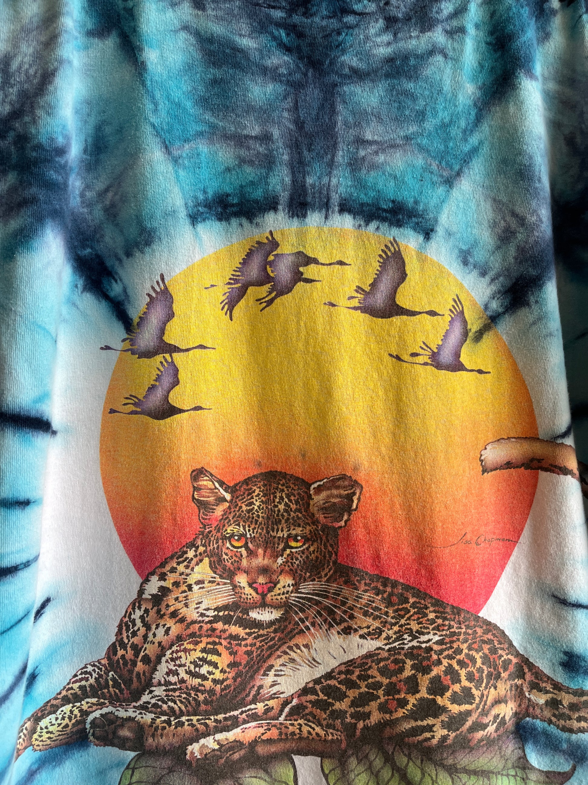 Vintage 1990’s Rainforest Tie-Dye T-Shirt - La Lovely Vintage 