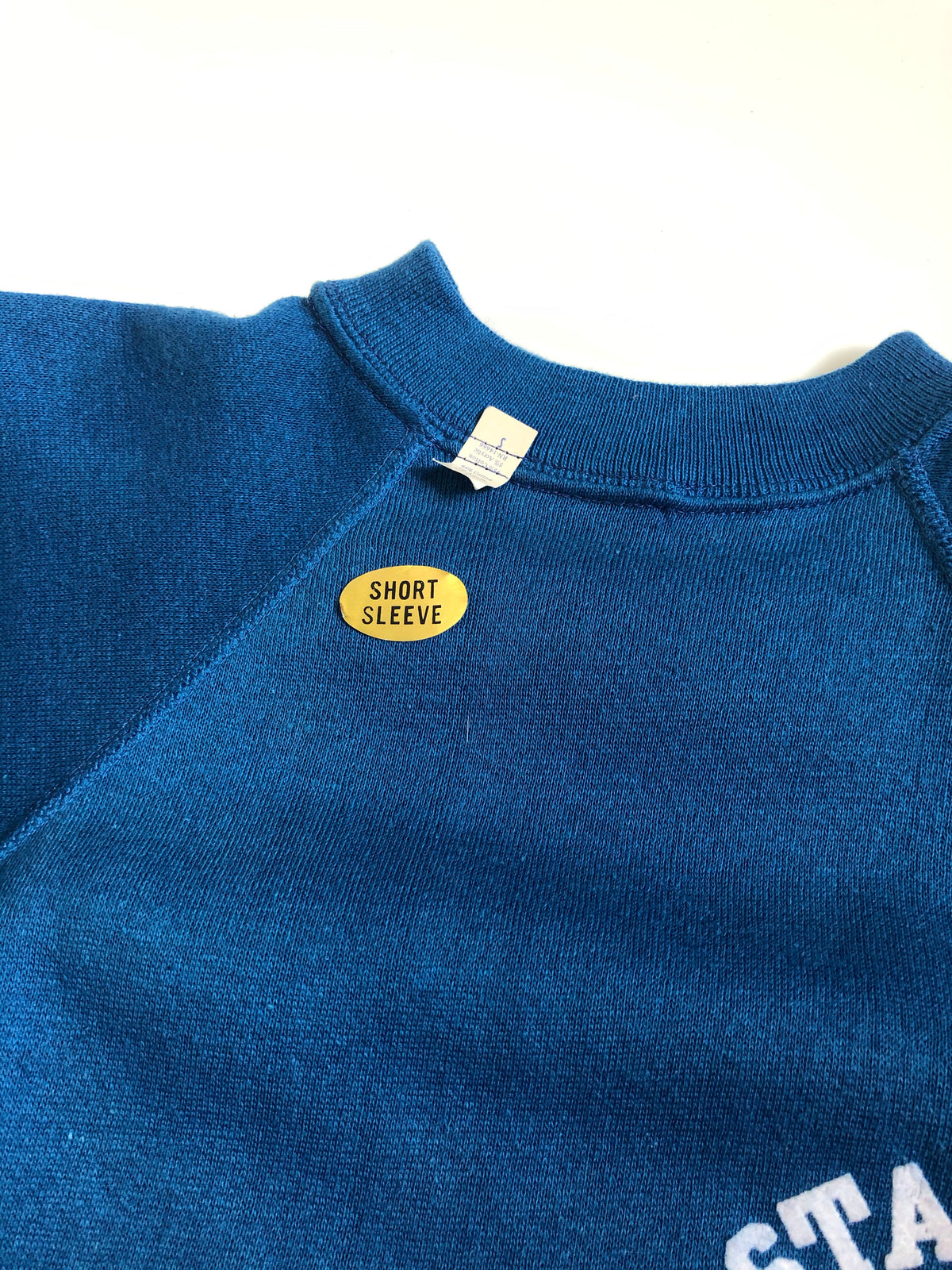 Vintage Deadstock 1960’s Stanford short-sleeve sweatshirt - La Lovely Vintage 