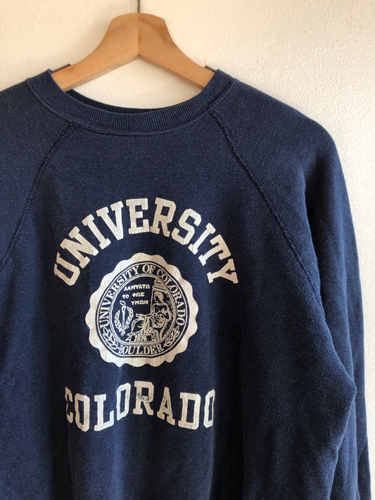 Vintage 1980’s University of Colorado Sweatshirt - La Lovely Vintage 