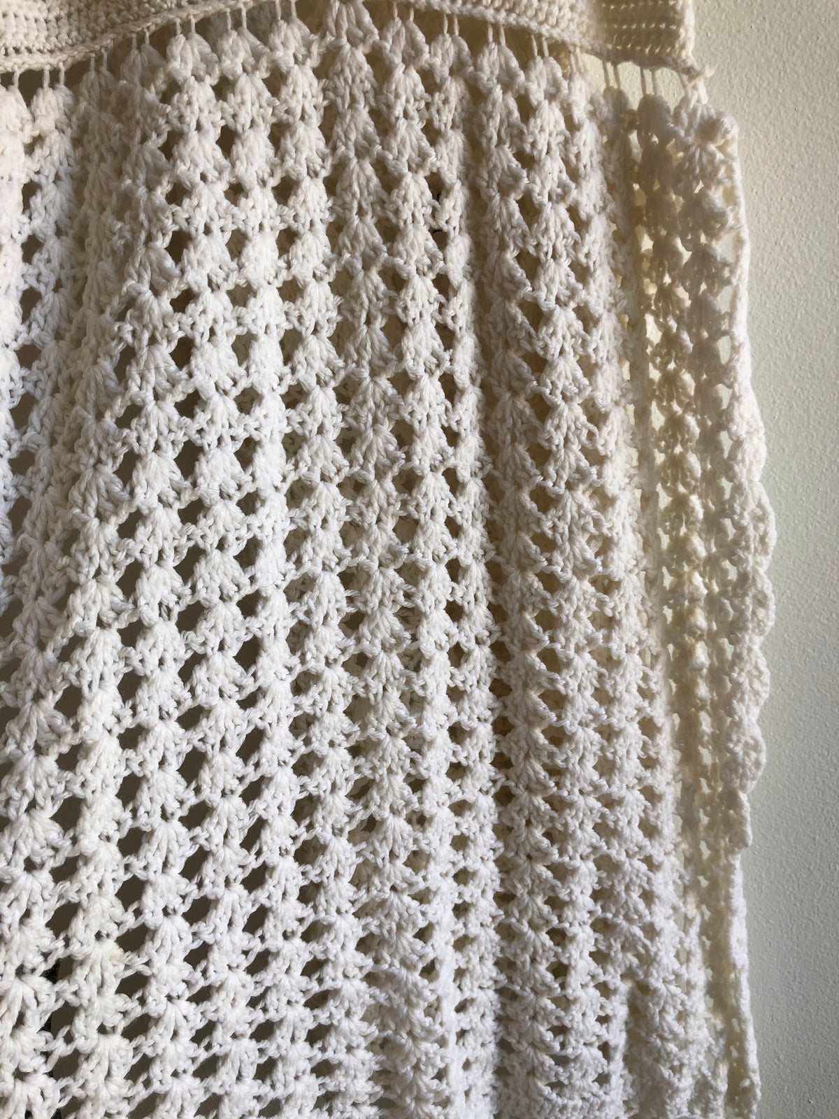 Vintage 1960/1970’s Knitted Crochet Top - La Lovely Vintage 