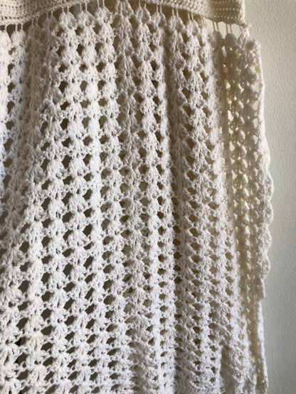 Vintage 1960/1970’s Knitted Crochet Top - La Lovely Vintage 