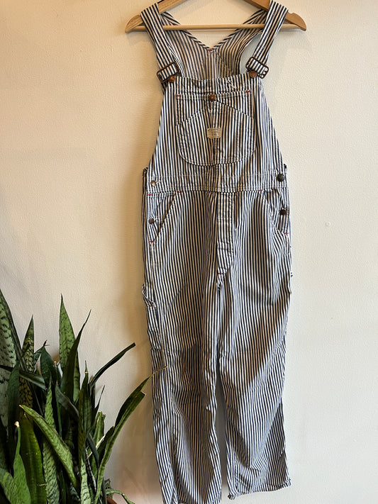 Vintage 1960/1970’s Big Mac Hickory Stripe Denim Overalls