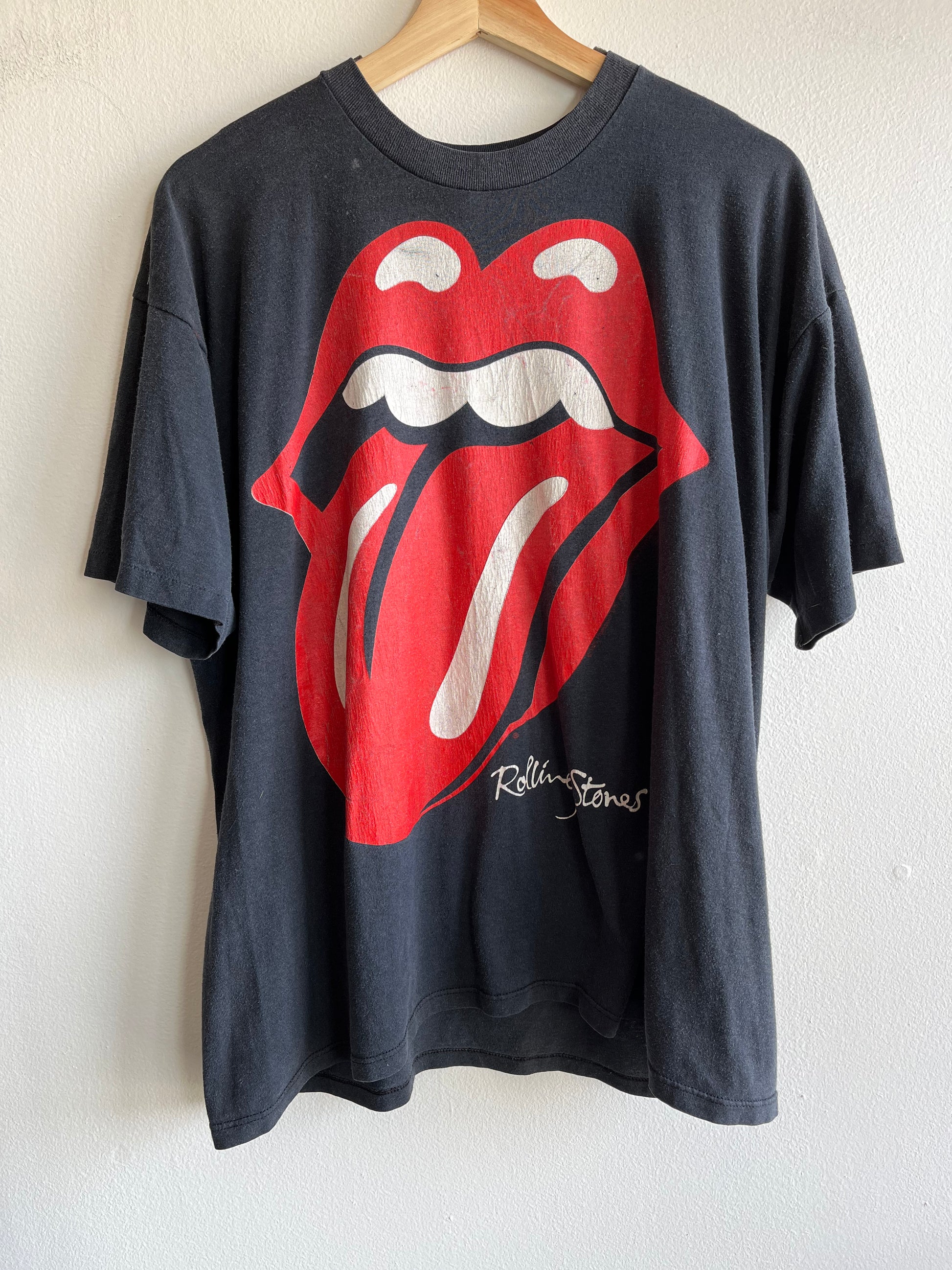 Vintage 1989 Rolling Stones Tour T-Shirt - La Lovely Vintage 