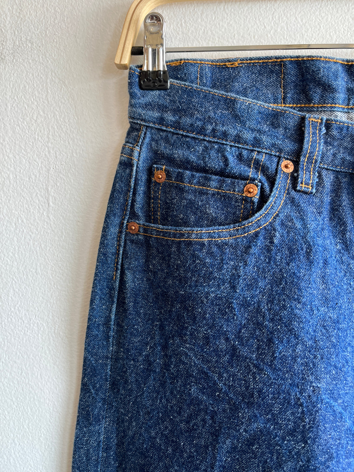 Vintage 1980’s Levi’s One-Wash 501xx Denim Jeans