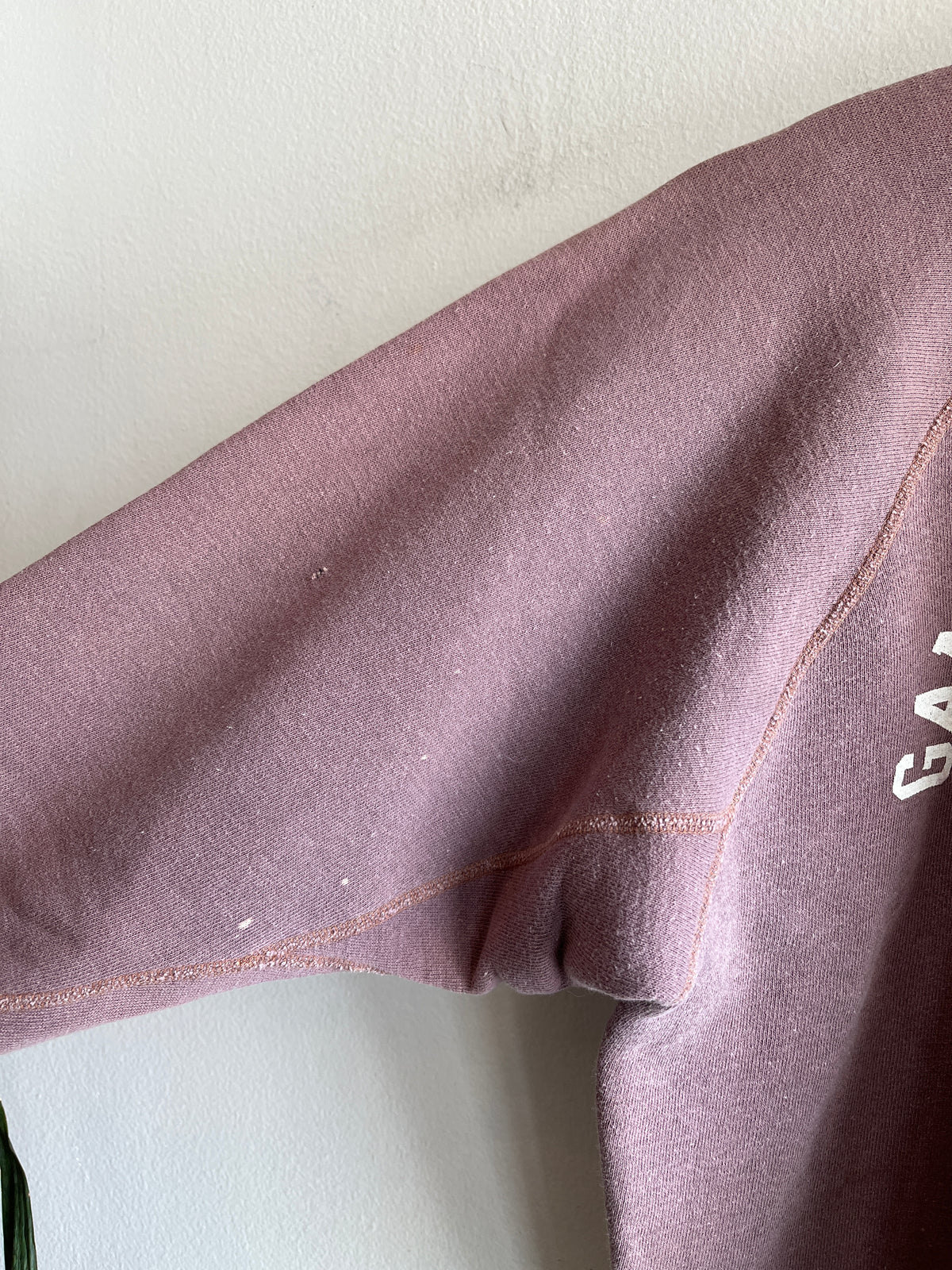 Vintage 1950’s Gamma Delta Iota Flock Printed Sweatshirt