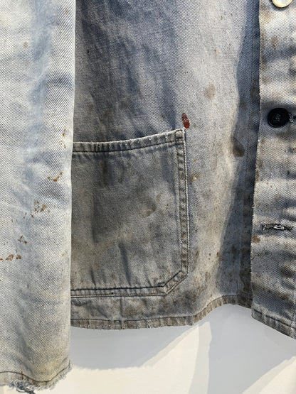 Vintage 1960/70’s Sun-Faded French Chore Coat