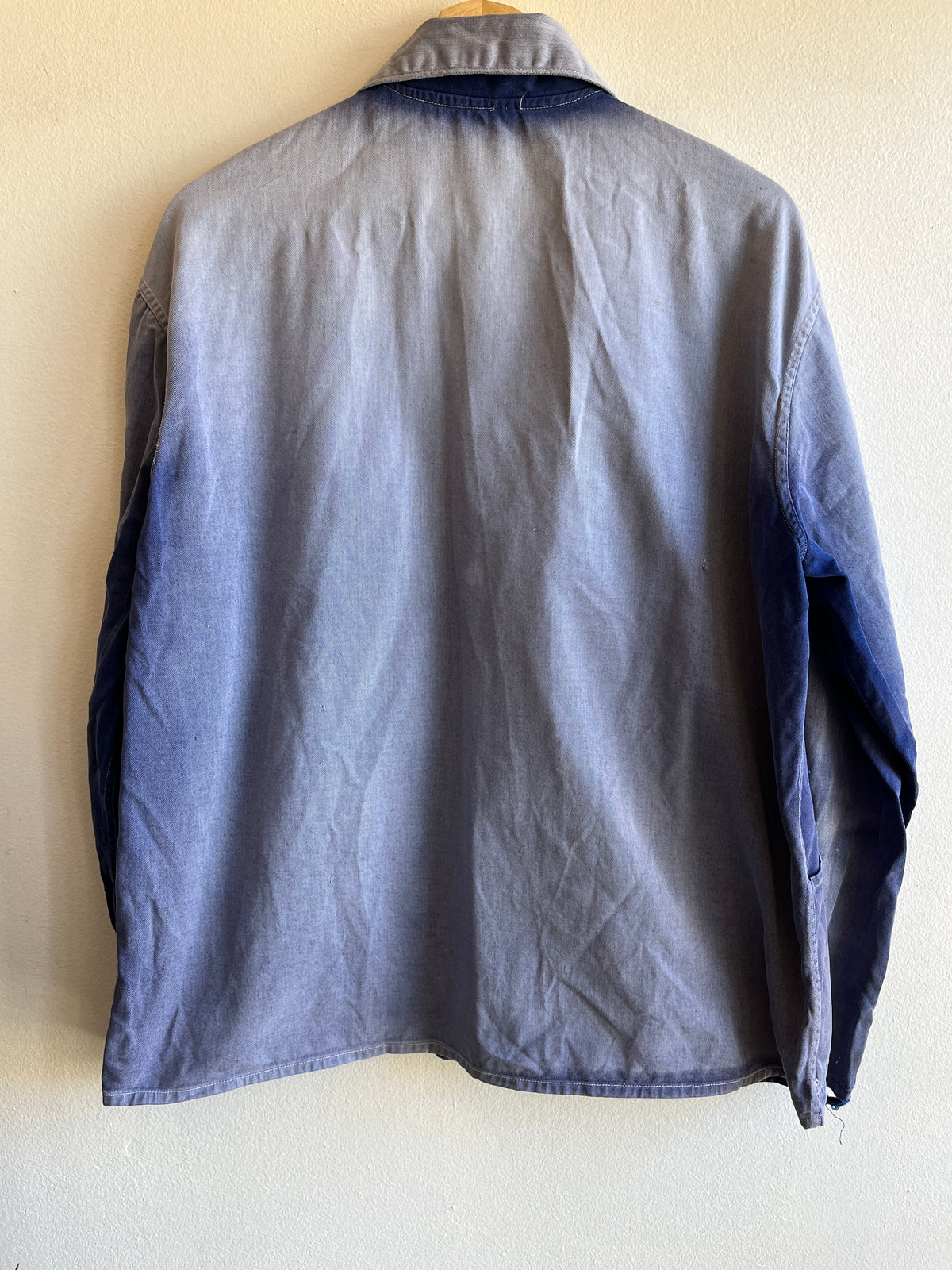 Vintage 1960’s Sun-Faded French Chore Coat - La Lovely Vintage 