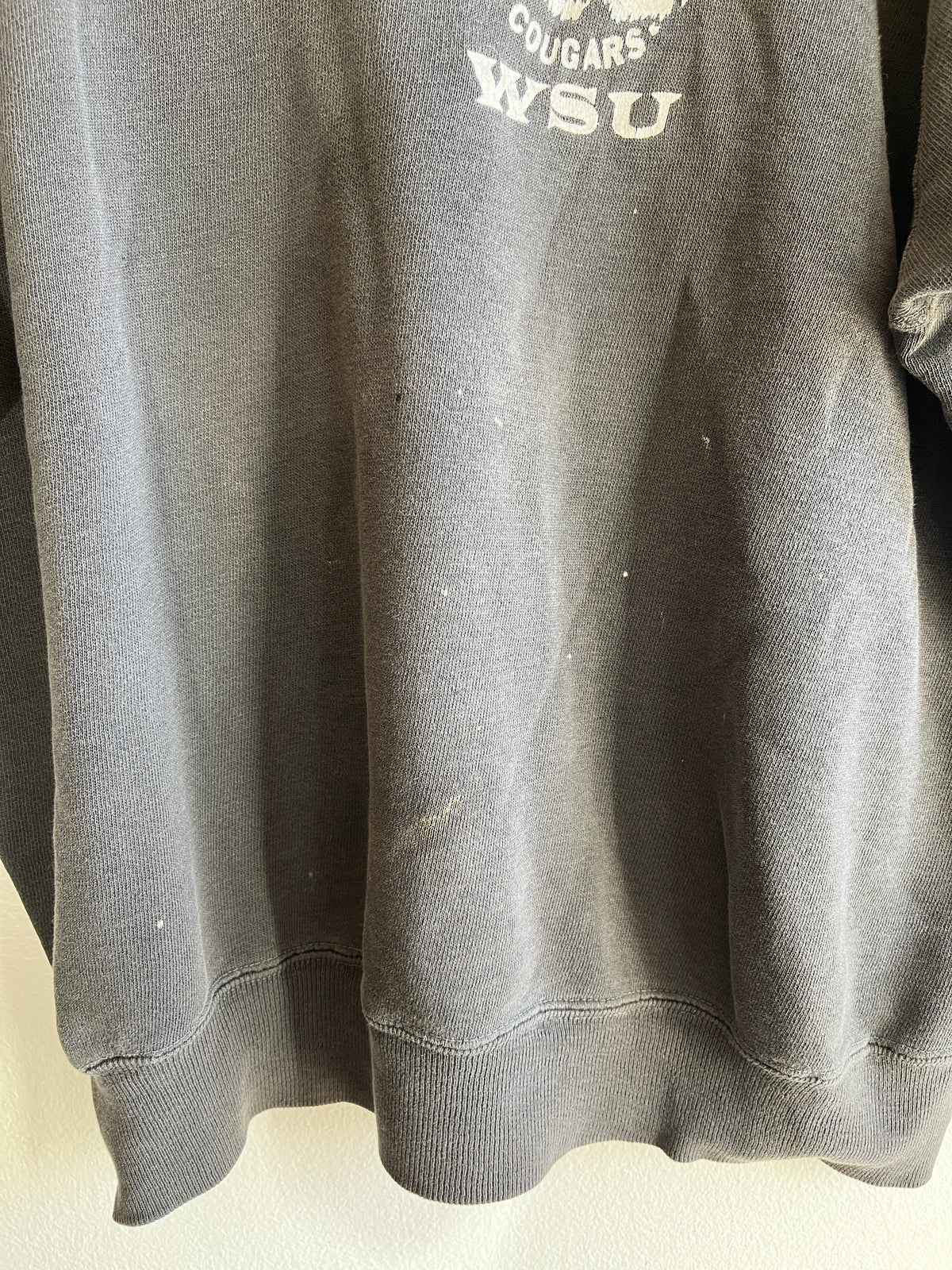 Vintage 1950’s Washington State University Short-Sleeve Sweatshirt - La Lovely Vintage 